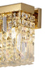 Zula Rectangular 2 Light Small Wall Lamp